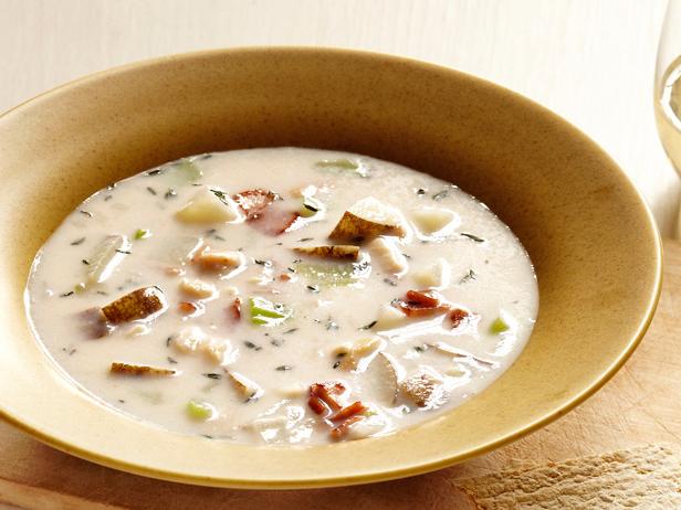 New! New England Clam Chowder Recipe | Ellie Krieger | Food Network