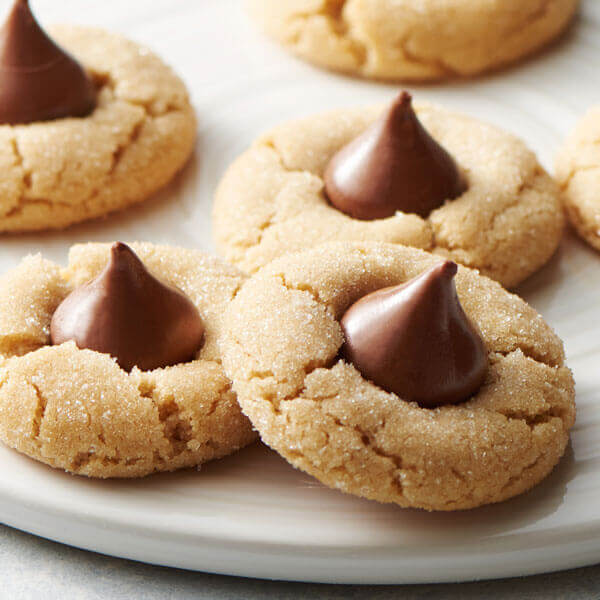 Hershey’s Kiss Blossoms Cookies