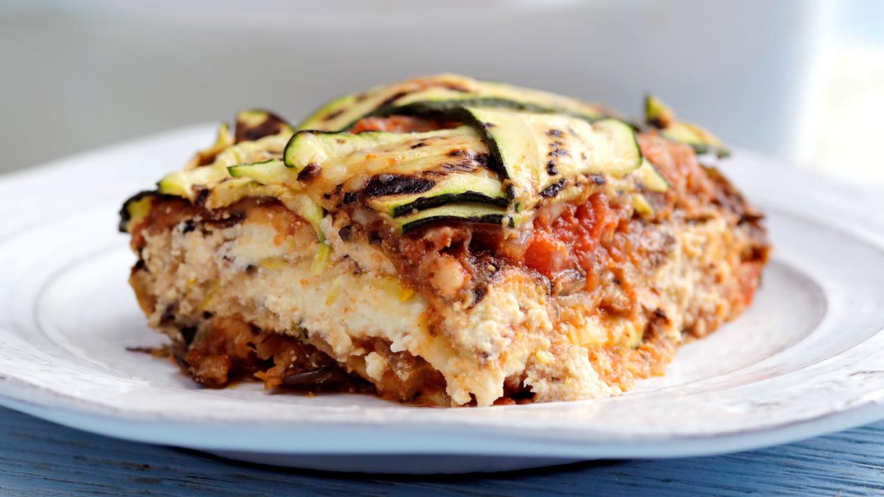 Layered Ratatouille Lasagna