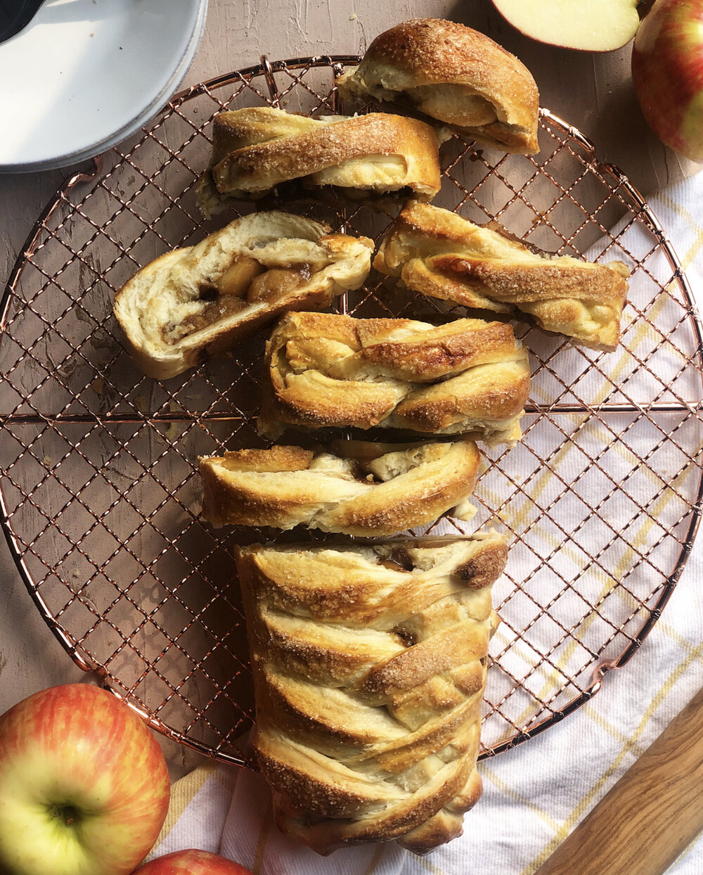 Braided Apple Bread — Sustained Kitchen