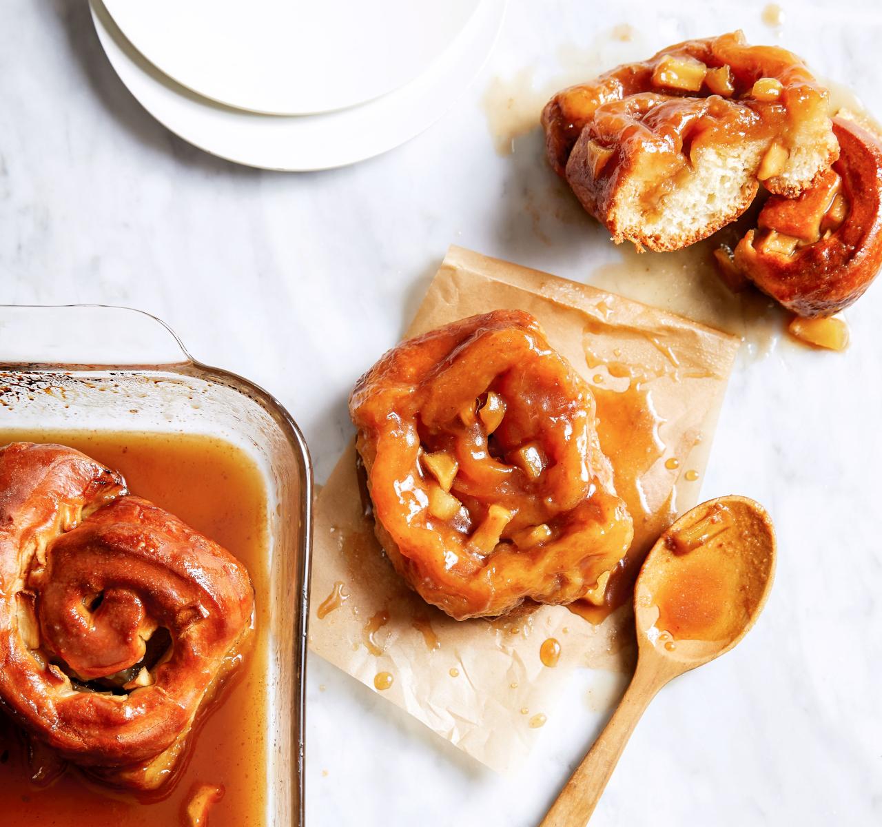 Recipes: Joanne Chang made Flour's famous sticky buns even better. Her secret? Apples. - The Boston Globe