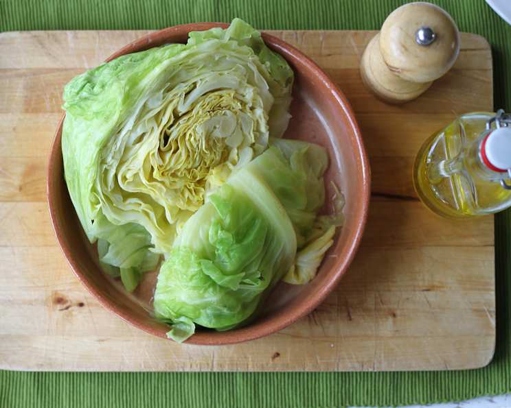 Boiled Cabbage A Simple Yet Delicious Vegetable Recipe Cook Eat Delicious