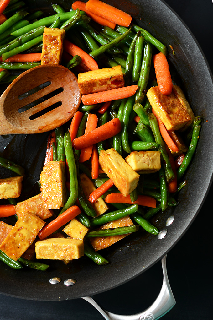 Veggie Tofu Stir-Fry 