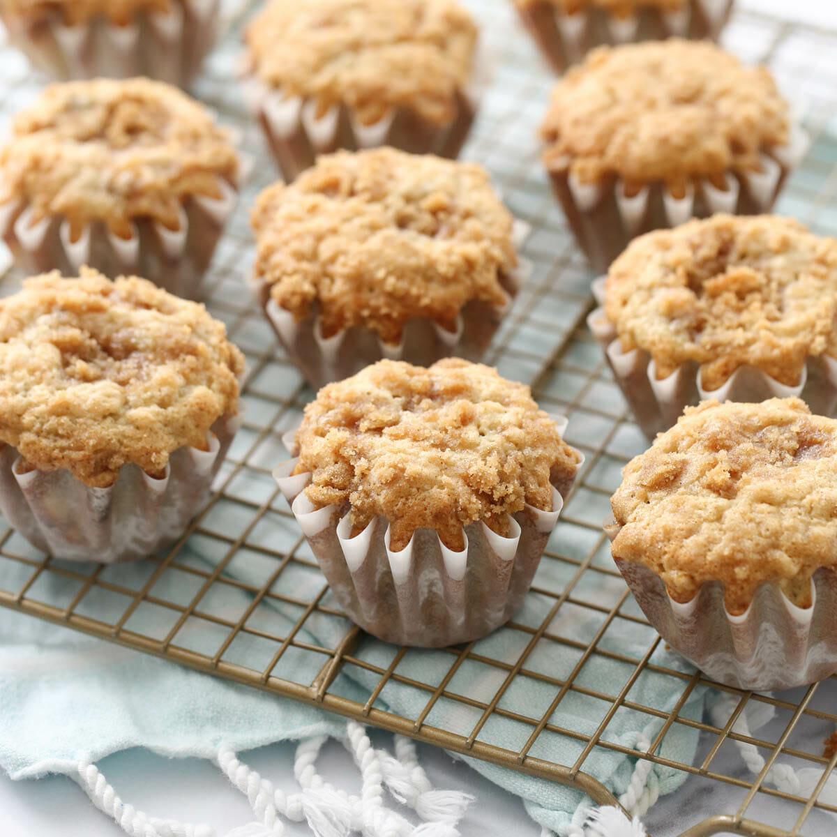 Banana Crumble Muffins