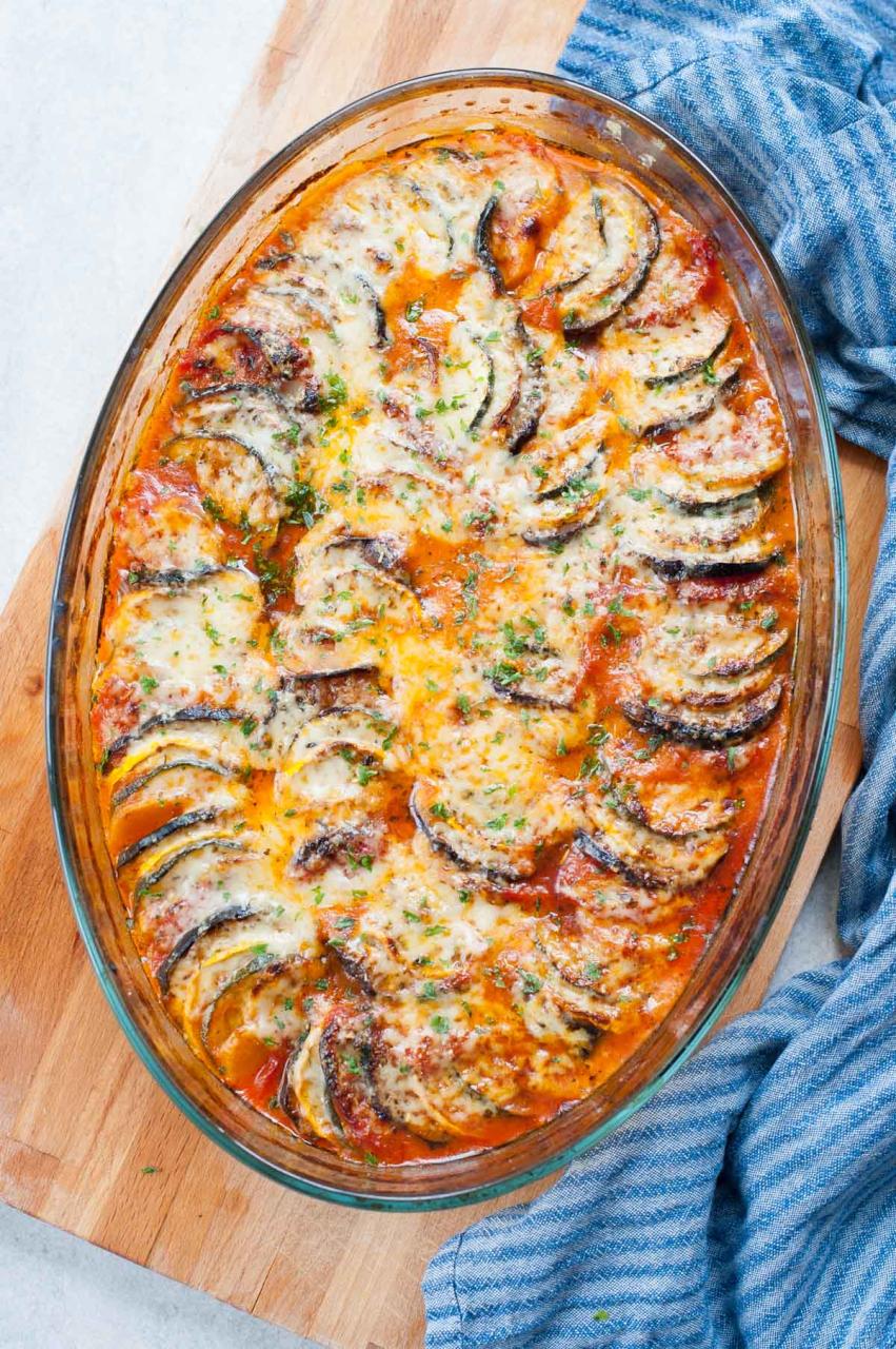 Baked ratatouille recipe