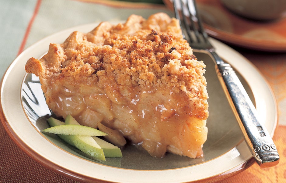 Cinnamon Crumble Apple Pie Recipe