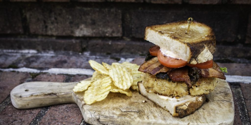 Crab Cake BLT Sandwich Recipe