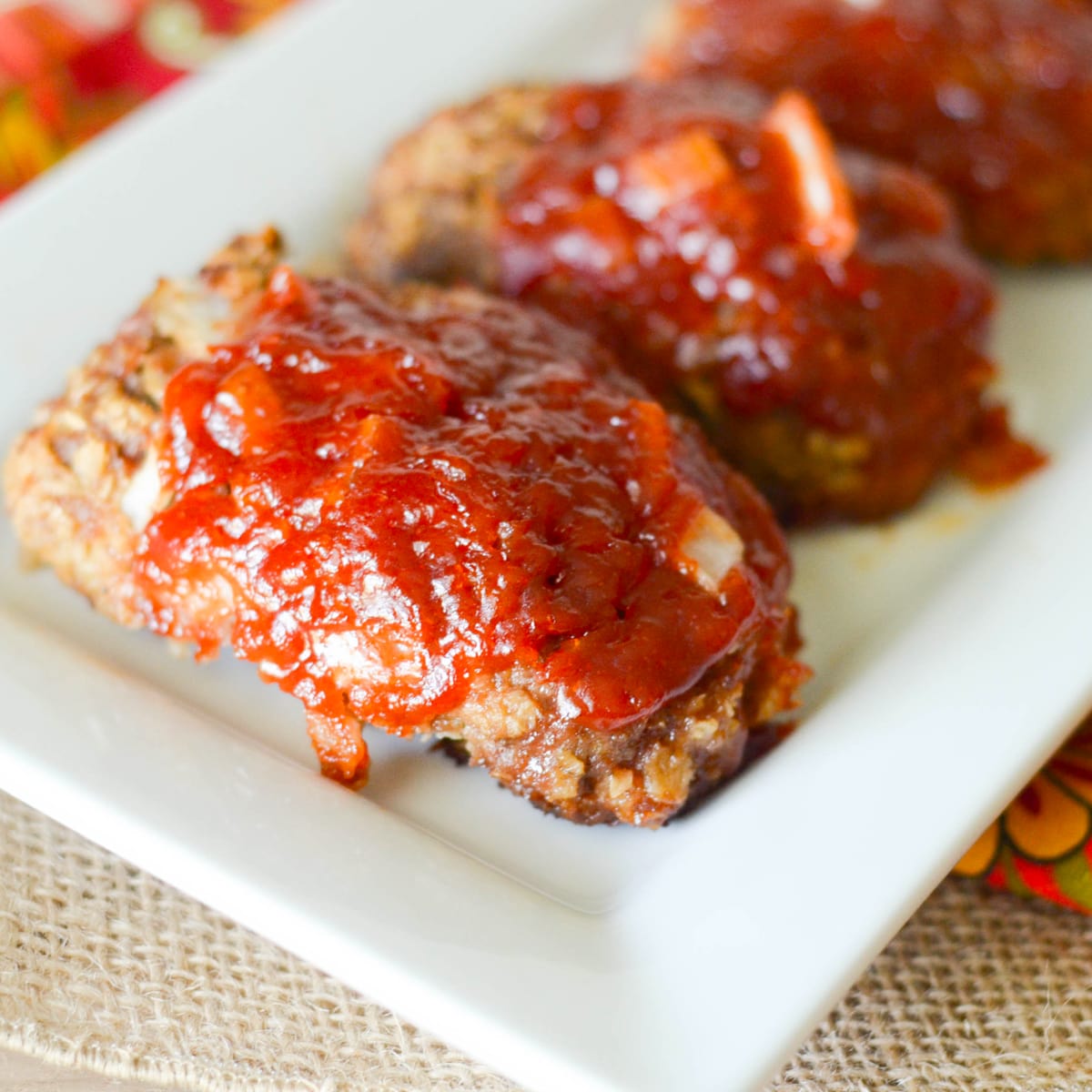 Gluten Free Mini Meatloaf Recipe - Food Fanatic