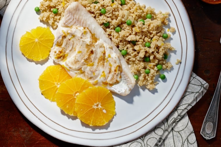 Moroccan-Spiced Fish and Couscous