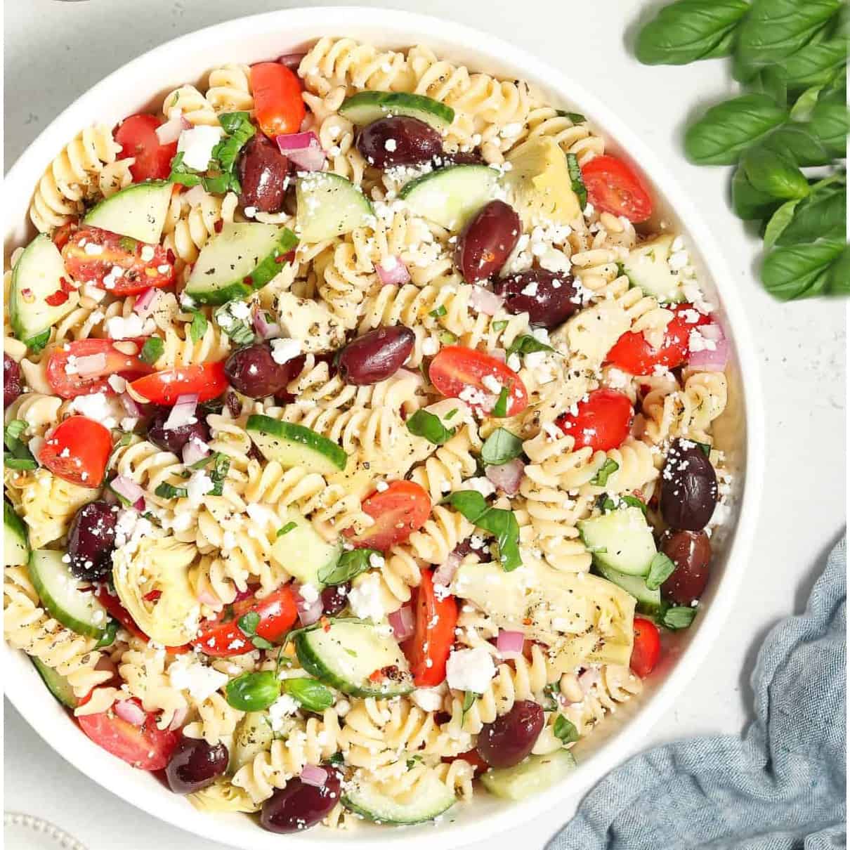 The Perfect Vegan Pasta Salad for Summer - Cook Eat Delicious