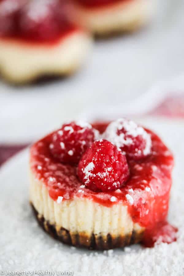 Mini Gluten-Free Chocolate Crusted Cheesecake with Fresh Berries Recipe